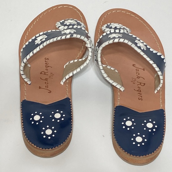 Jack Rogers Signature Whipstitch Detailing Sandal - Picture 2 of 12